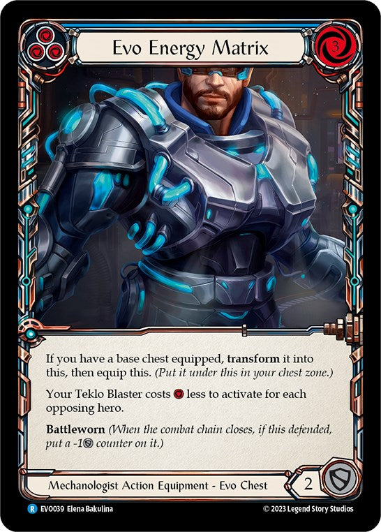 Evo Energy Matrix [EVO039] (Bright Lights) Cold Foil