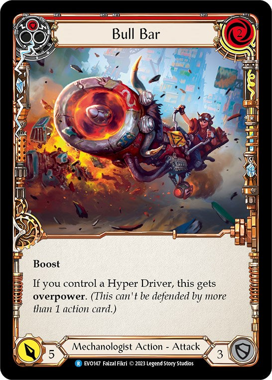 Bull Bar (Red) [EVO147] (Bright Lights) Rainbow Foil