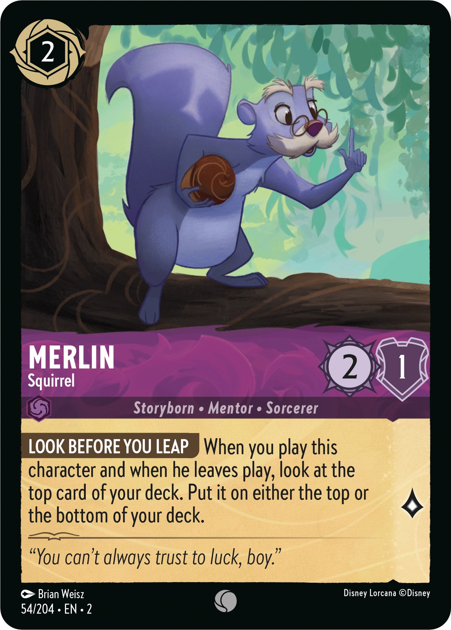 Merlin - Squirrel 54/204 (Rise of the Floodborn)