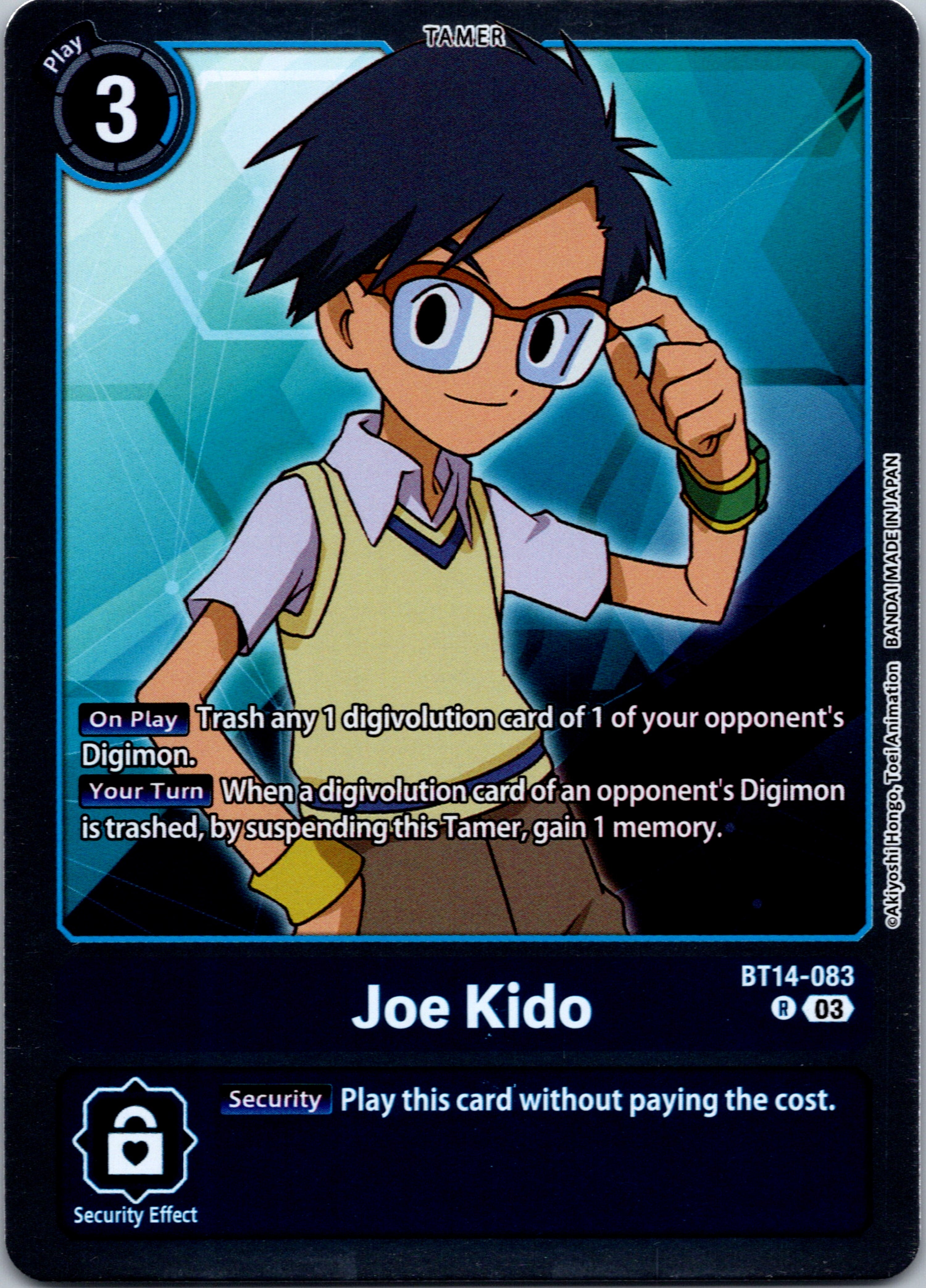 Joe Kido [BT14-083] [Blast Ace] Foil