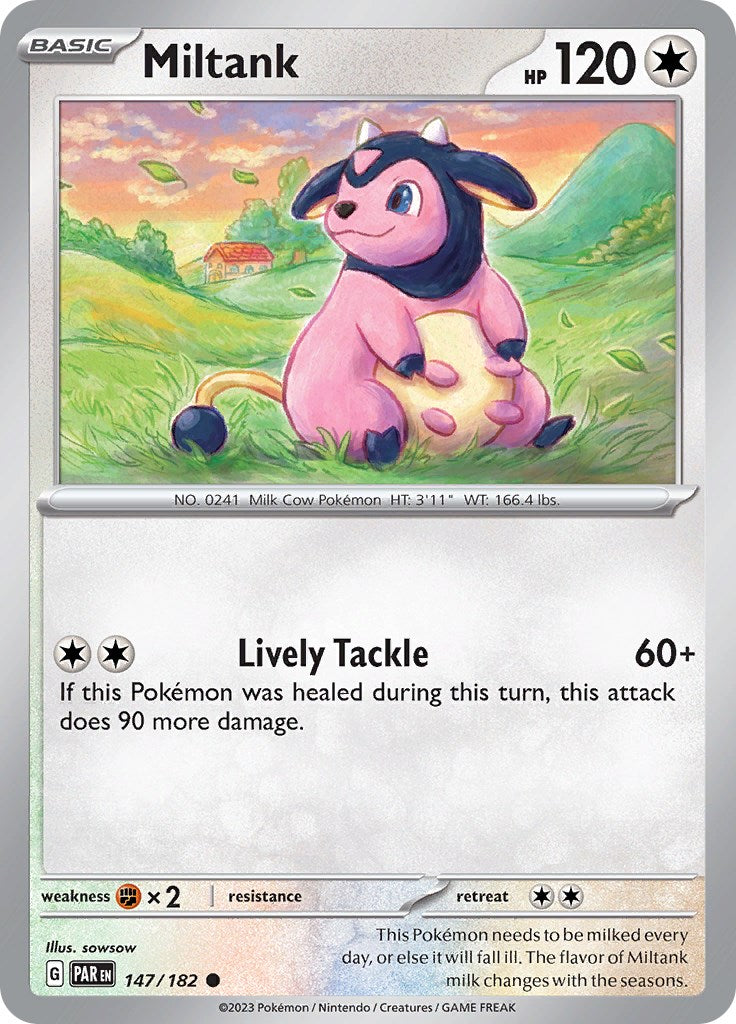 Miltank (147/182) - [Scarlet & Violet: Paradox Rift] Reverse Holofoil