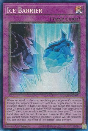 Ice Barrier  [RA01-EN071] - (Prismatic Collector's Rare)  1st Edition