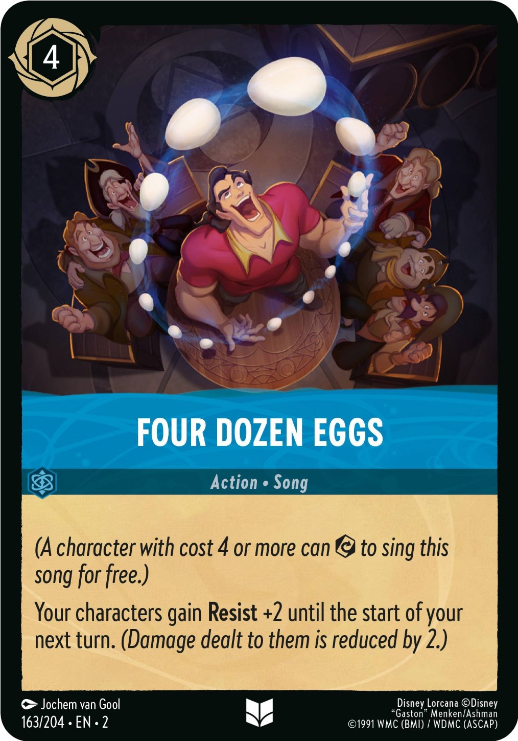 Four Dozen Eggs 163/204 (Rise of the Floodborn) Cold Foil