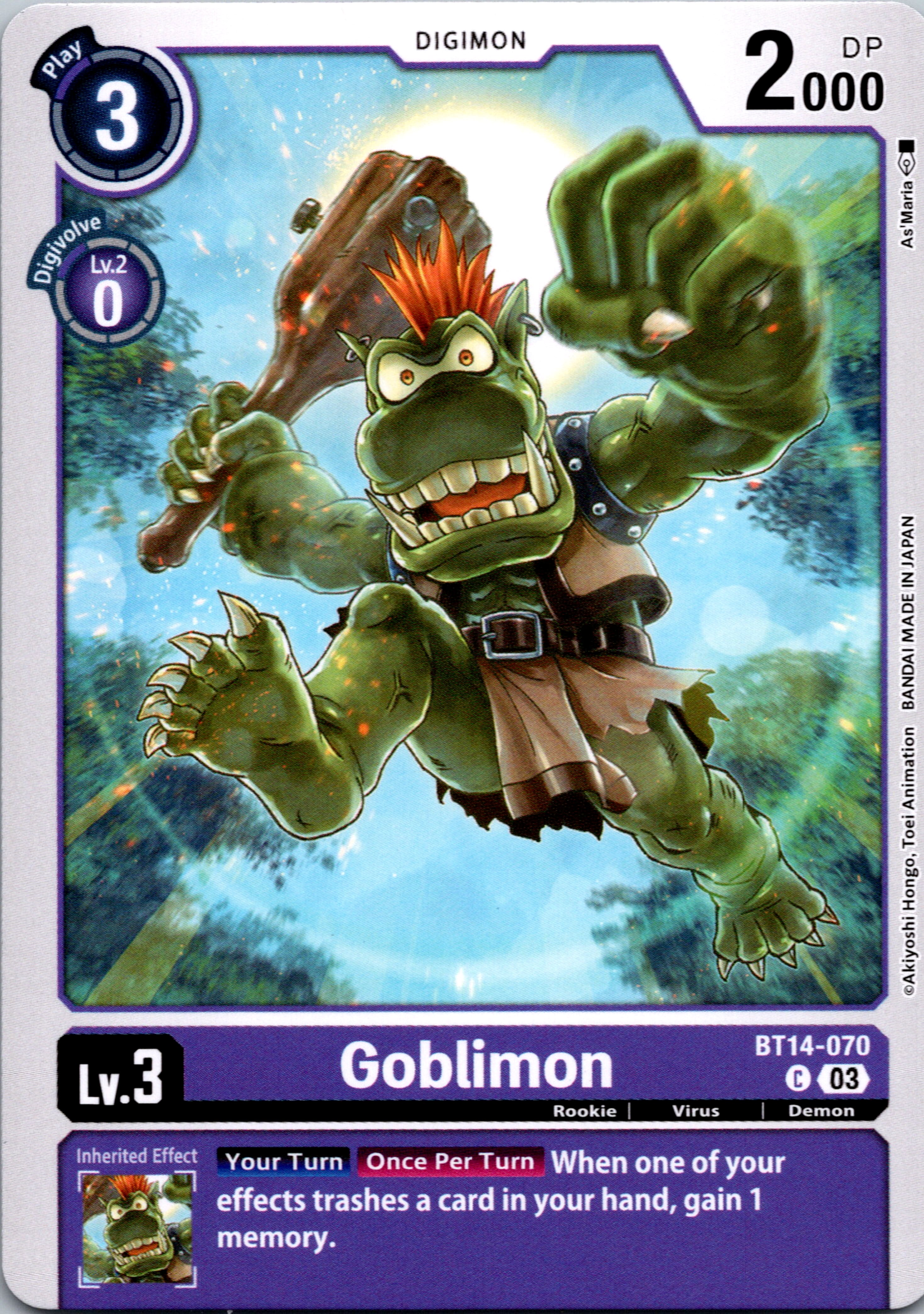 Goblimon [BT14-070] [Blast Ace] Normal