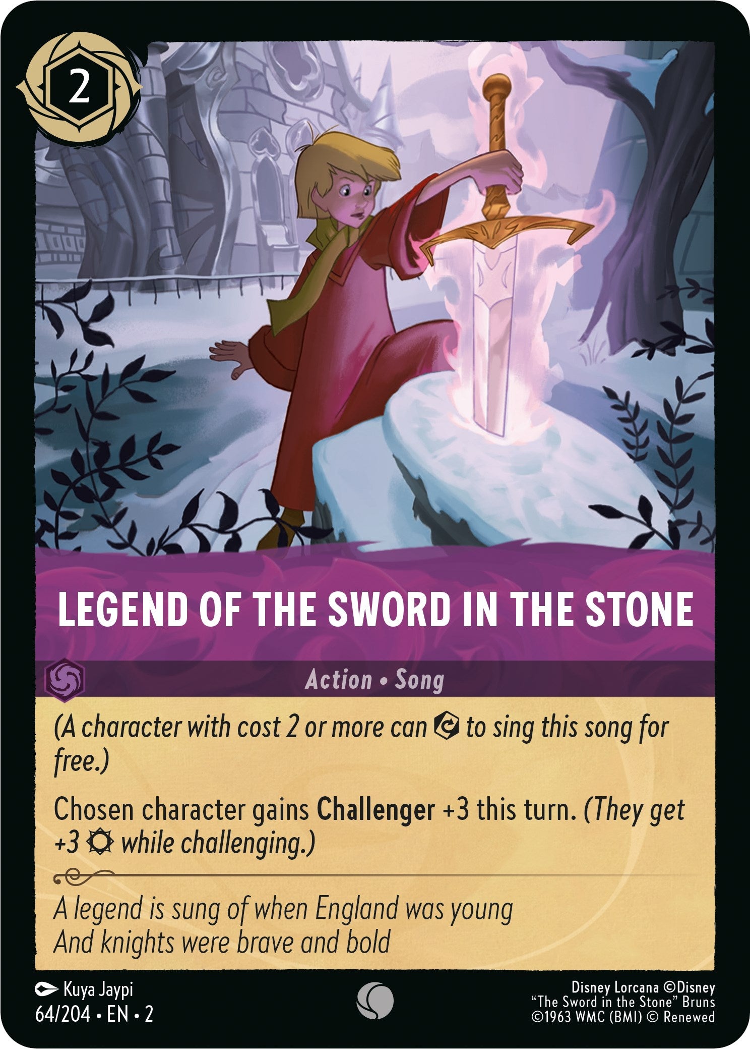 Legend of the Sword in the Stone 64/204 (Rise of the Floodborn)