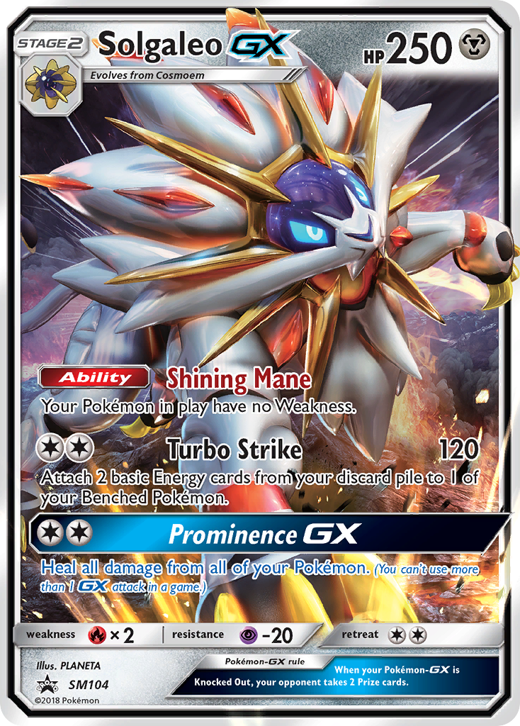 Solgaleo GX (SM104) [Sun & Moon: Black Star Promos] - Duel Kingdom