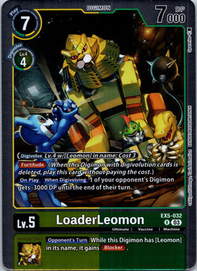 LoaderLeomon [EX5-032] [Animal Colosseum] Foil