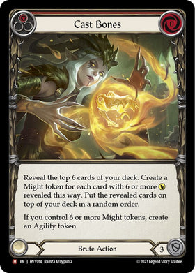 Cast Bones [HVY014] (Heavy Hitters) Rainbow Foil