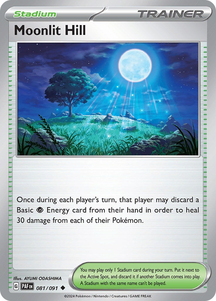 Moonlit Hill [81/091] - (Paldean Fates)