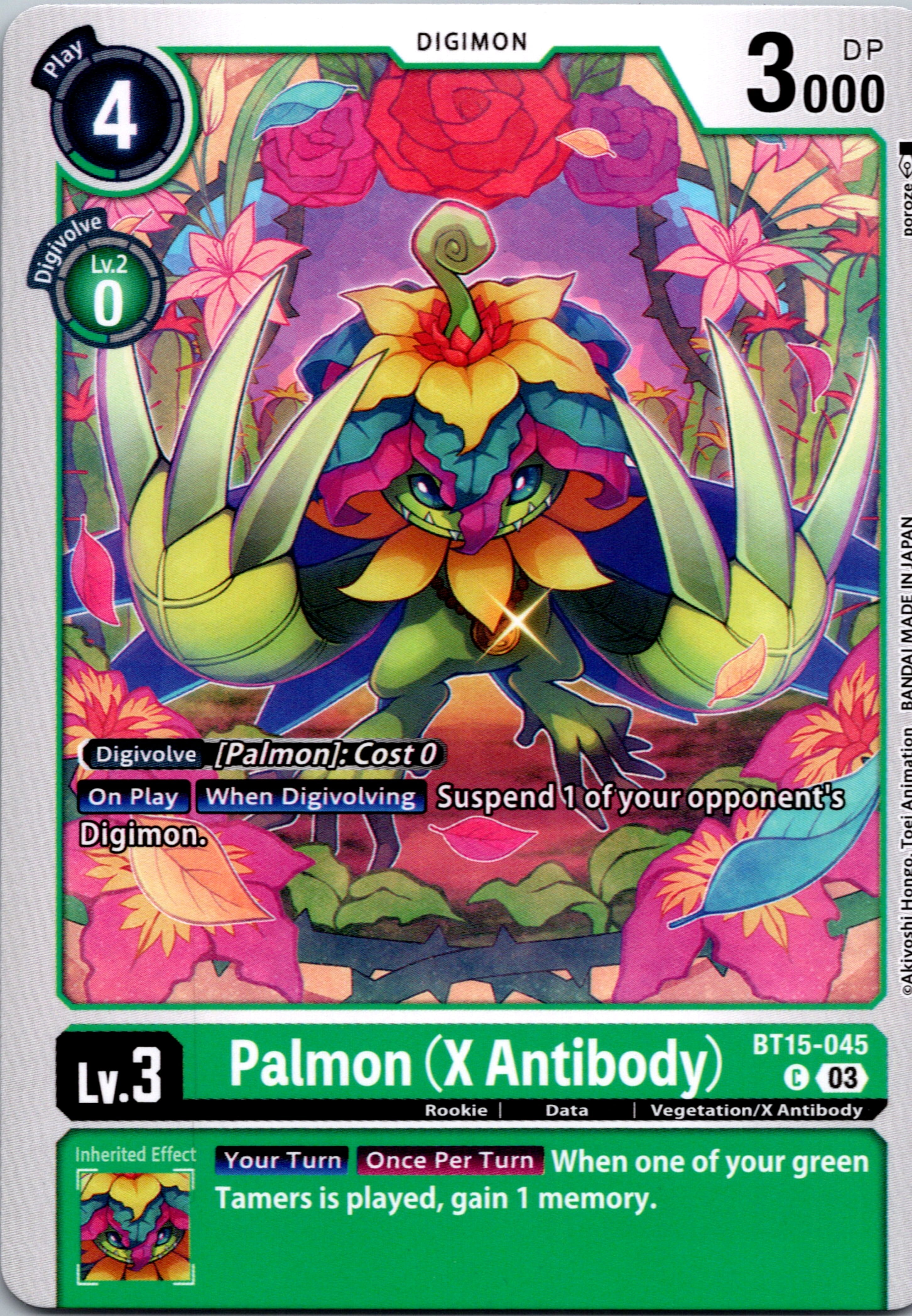 Palmon (X Antibody) [BT15-045] [Exceed Apocalypse] Normal