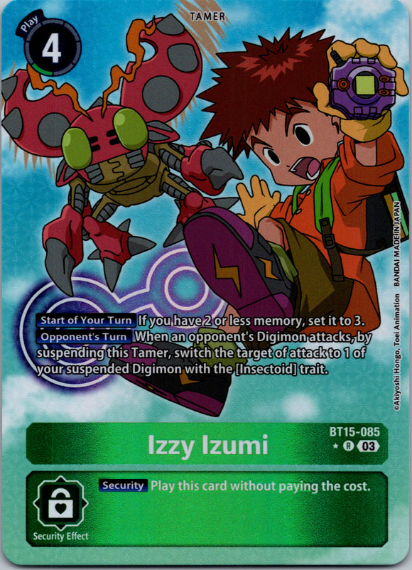 Izzy Izumi (Alternate Art) [BT15-085] [Exceed Apocalypse] Foil