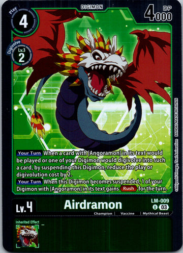 Airdramon (English Exclusive) [LM-009] [Exceed Apocalypse] Foil