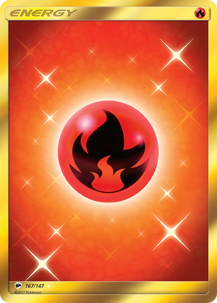 Fire Energy (167/147) [Sun & Moon: Burning Shadows] - Duel Kingdom