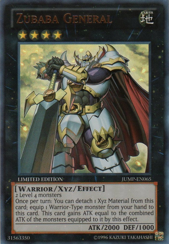 Zubaba General [JUMP-EN065] Ultra Rare - Duel Kingdom