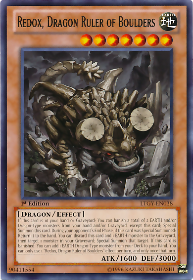 Redox, Dragon Ruler of Boulders [LTGY-EN038] Rare - Duel Kingdom