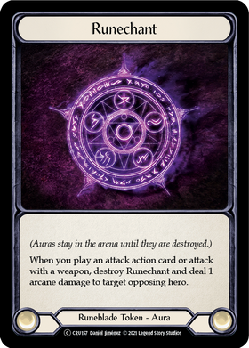 Runechant [U-CRU157-RF] Unlimited Rainbow Foil - Duel Kingdom