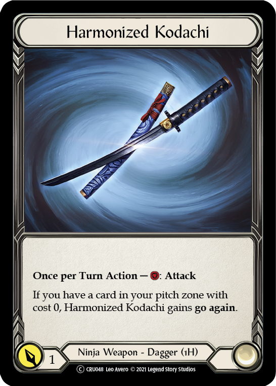 Harmonized Kodachi [CRU048] Unlimited Normal - Duel Kingdom