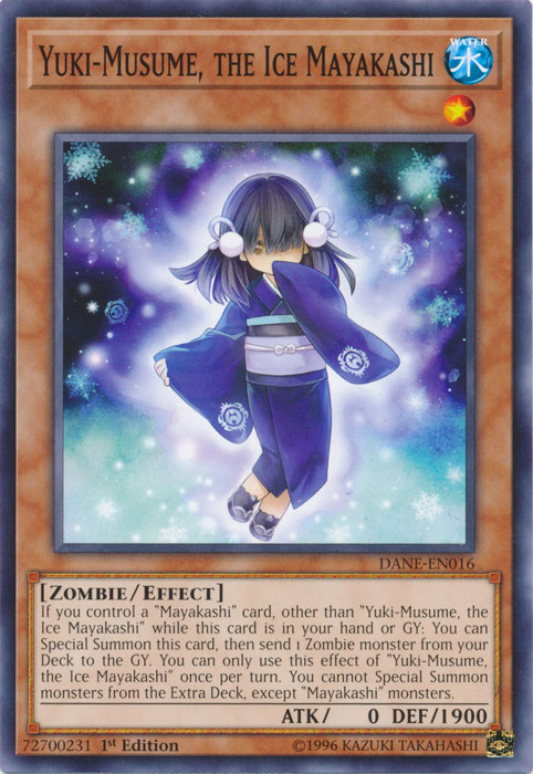 Yuki-Musume, the Ice Mayakashi [DANE-EN016] Common - Duel Kingdom