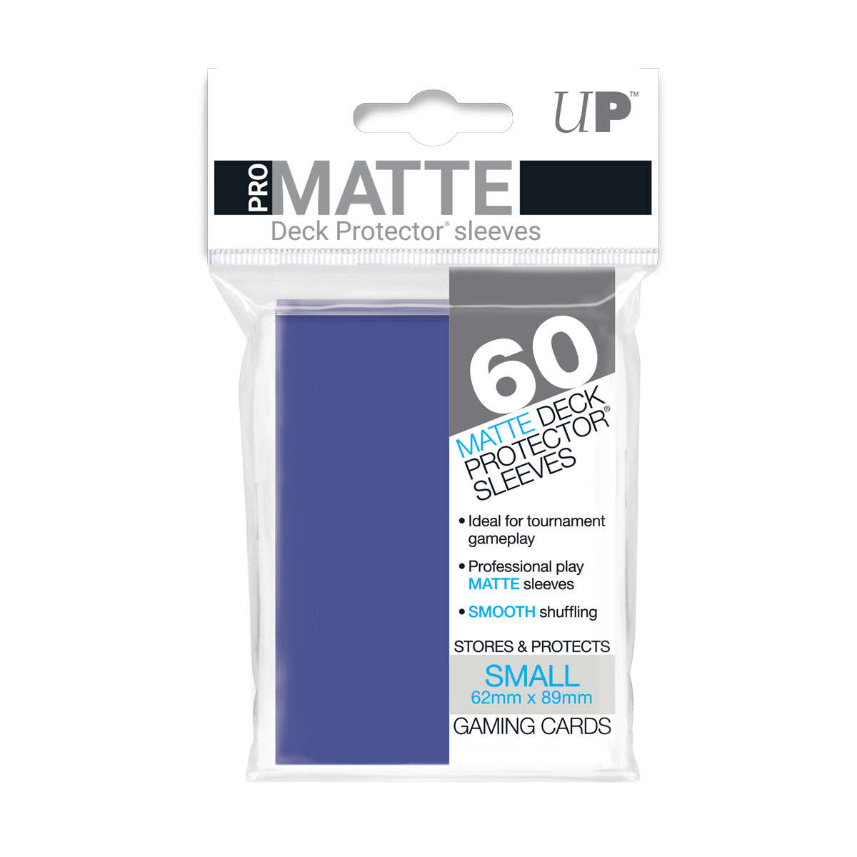 60ct Pro-Matte Blue Small Deck Protectors - Duel Kingdom