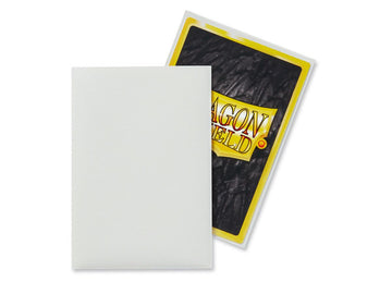 60ct White Dragon Shield Matte Sleeves (Japanese Size) - Duel Kingdom