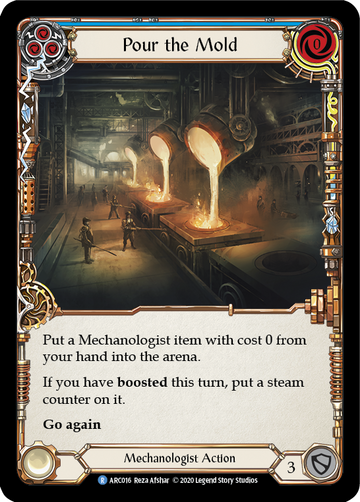Pour the Mold (Blue) [ARC016] Unlimited Normal - Duel Kingdom