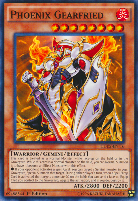 Phoenix Gearfried [LDK2-ENJ16] Common - Duel Kingdom