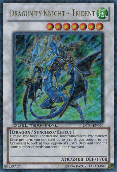 Dragunity Knight - Trident [DT04-EN040] Ultra Rare - Duel Kingdom