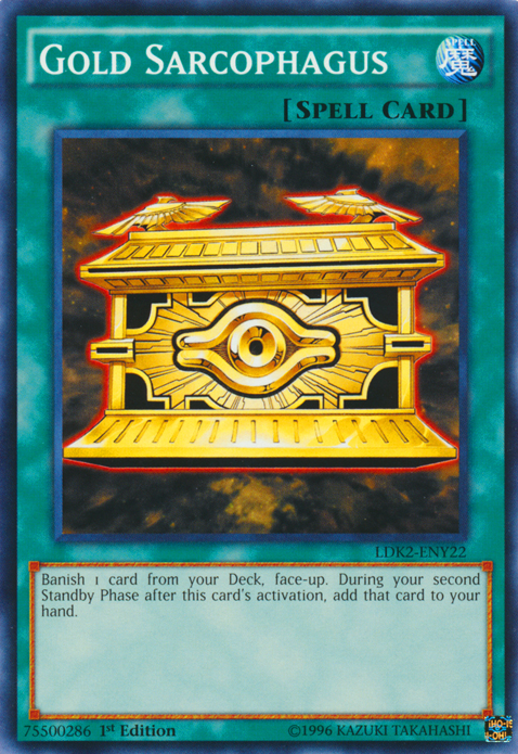Gold Sarcophagus [LDK2-ENY22] Common - Duel Kingdom
