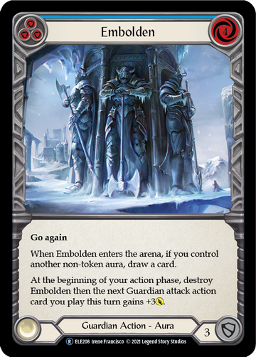 Embolden (Blue) [U-ELE208] Unlimited Normal - Duel Kingdom