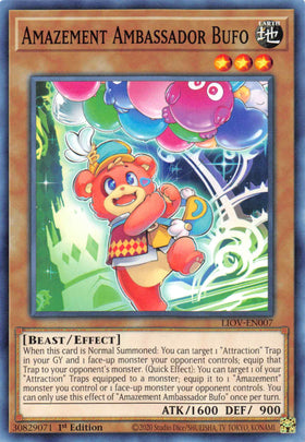 Amazement Ambassador Bufo [LIOV-EN007] Common - Duel Kingdom