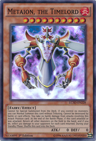 Metaion, the Timelord [LC5D-EN228] Super Rare - Duel Kingdom