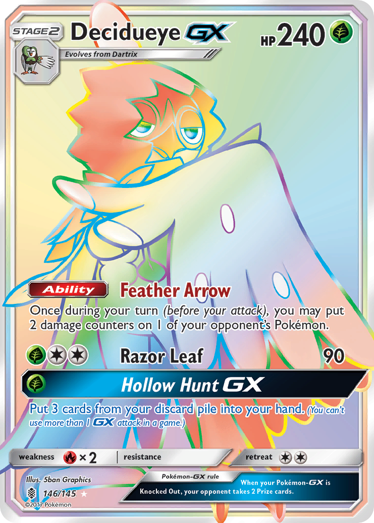 Decidueye GX (146/145) [Sun & Moon: Guardians Rising] - Duel Kingdom