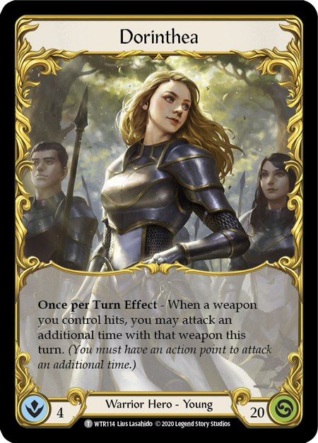 Dorinthea // Dorinthea Ironsong [U-WTR114 // U-WTR113] Unlimited Normal - Duel Kingdom