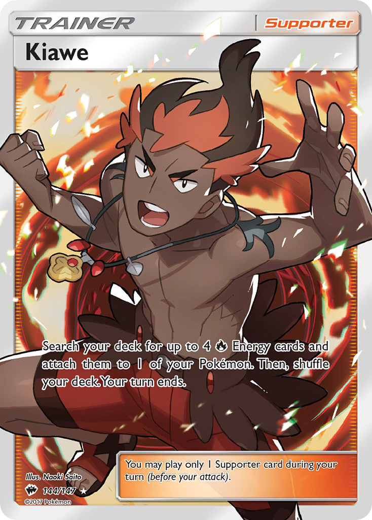 Kiawe (144/147) [Sun & Moon: Burning Shadows] - Duel Kingdom