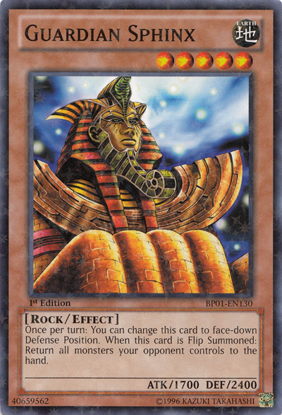 Guardian Sphinx [BP01-EN130] Starfoil Rare - Duel Kingdom