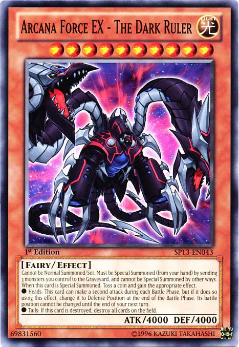 Arcana Force EX - The Dark Ruler [SP13-EN043] Common - Duel Kingdom