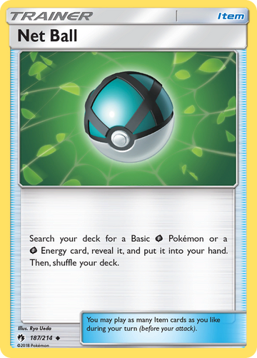 Net Ball (187/214) [Sun & Moon: Lost Thunder] - Duel Kingdom
