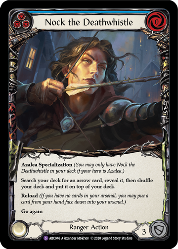 Nock the Deathwhistle [ARC046] Unlimited Normal - Duel Kingdom