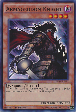 Armageddon Knight [THSF-EN035] Super Rare - Duel Kingdom