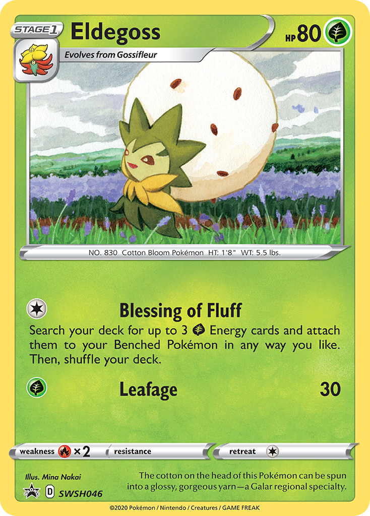 Eldegoss (SWSH046) [Sword & Shield: Black Star Promos] - Duel Kingdom