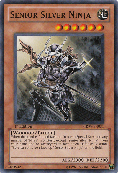 Senior Silver Ninja [PHSW-EN031] Common - Duel Kingdom