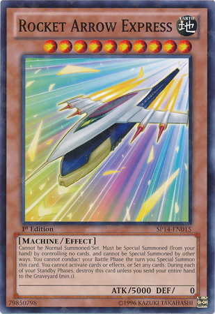 Rocket Arrow Express [SP14-EN015] Starfoil Rare - Duel Kingdom