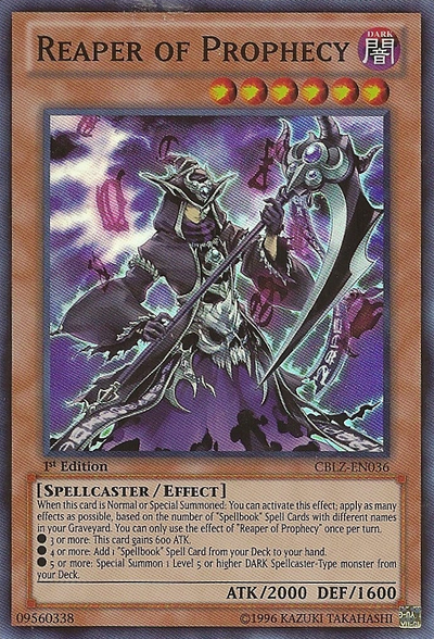 Reaper of Prophecy [CBLZ-EN036] Super Rare - Duel Kingdom