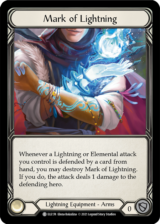 Mark of Lightning [ELE174] 1st Edition Normal - Duel Kingdom