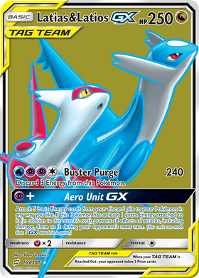 Latias & Latios GX (169/181) [Sun & Moon: Team Up] - Duel Kingdom