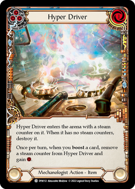 Hyper Driver (Blue) [DYN112] [Dynasty] Cold Foil