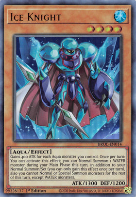 Ice Knight [BROL-EN014] Ultra Rare - Duel Kingdom