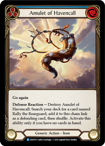 Amulet of Havencall [EVR178] 1st Edition Normal - Duel Kingdom