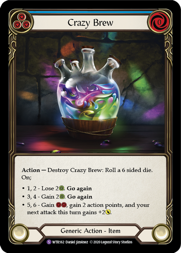 Crazy Brew [WTR162] Unlimited Rainbow Foil - Duel Kingdom