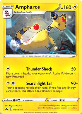 Ampharos (049/198) [Sword & Shield: Chilling Reign] - Duel Kingdom